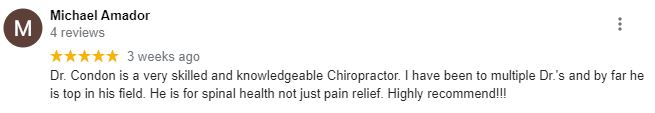 Chiropractor North Scottsdale AZ Ally Spine Center Patient Testimonial